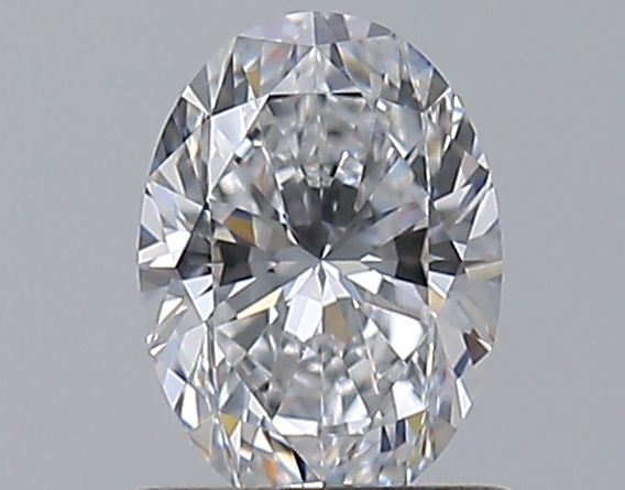 Oval 0.71 ct D VVS1