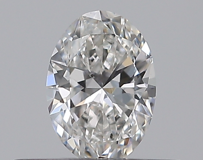 Oval 0.3 ct F SI1