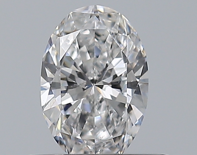 Oval 0.4 ct D SI1