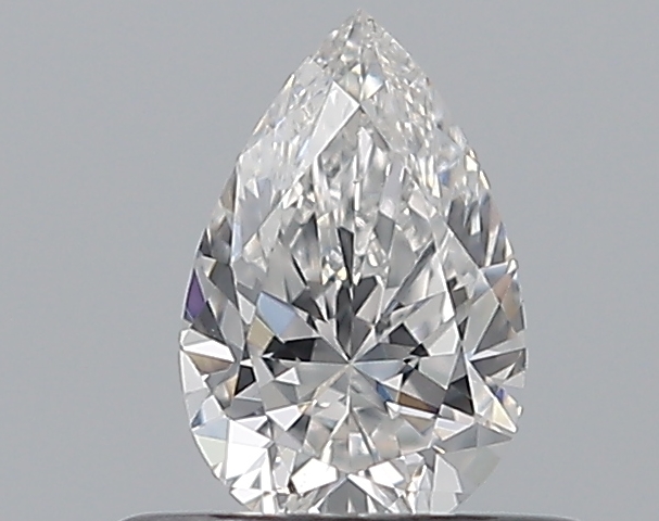 Pear 0.37 ct E VS2