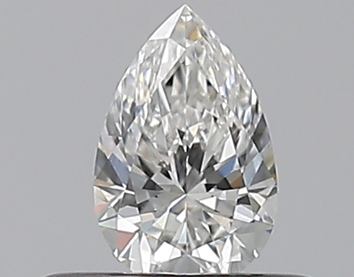 Pear 0.3 ct F VVS2