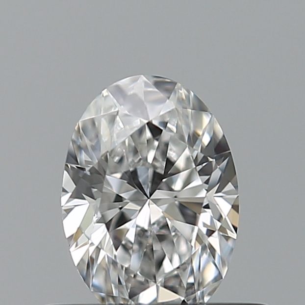 Oval 0.4 ct D VVS1