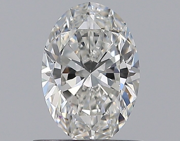 Oval 0.75 ct H VVS2