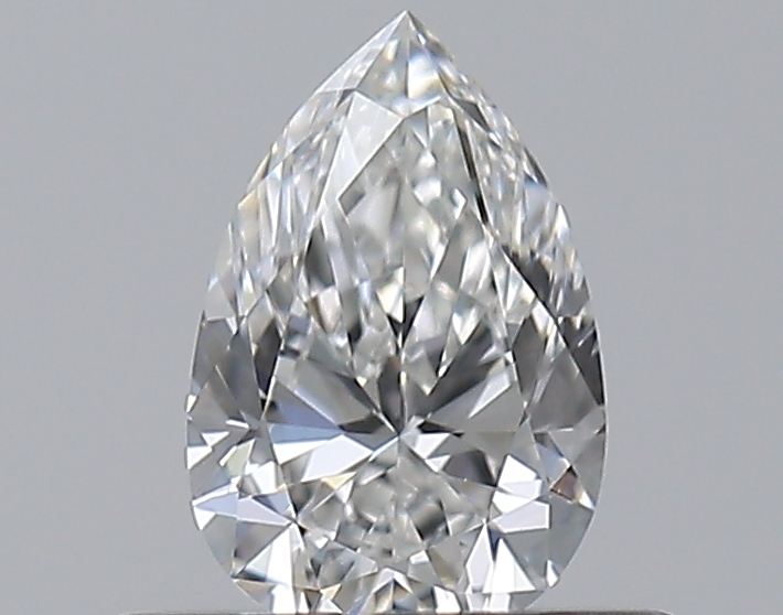 Pear 0.4 ct F VVS2
