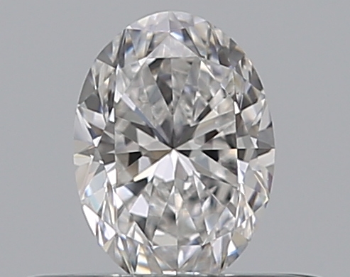 Oval 0.31 ct D VS2