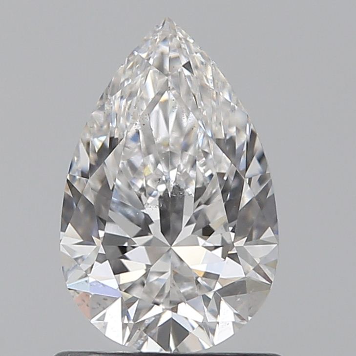 Pear 0.9 ct E SI1