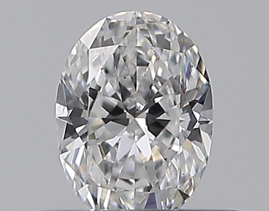Oval 0.3 ct D VS2