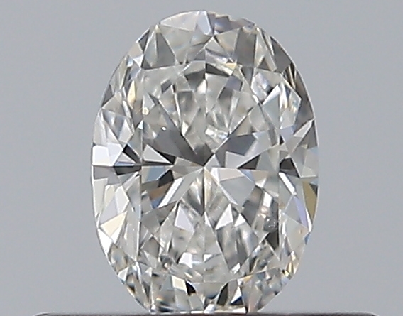 Oval 0.3 ct F SI1