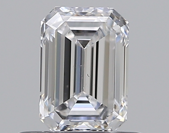 Emerald 0.59 ct D VS2