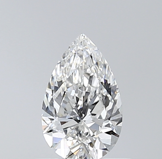 Pear 0.59 ct F VS2