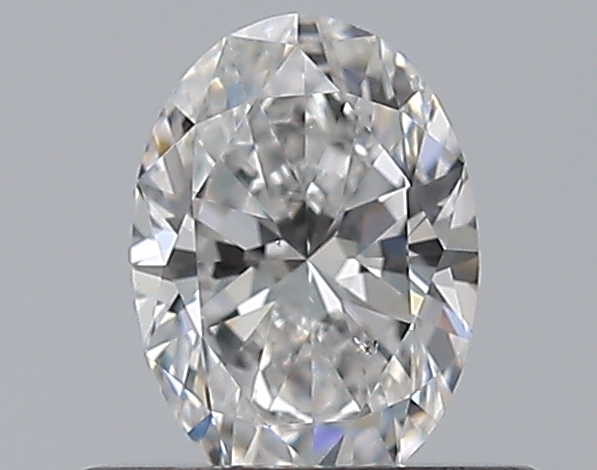Oval 0.38 ct D SI1