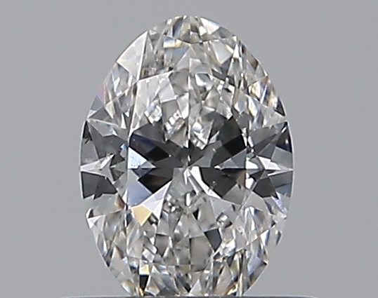 Oval 0.4 ct F SI1