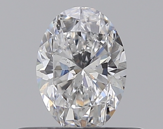 Oval 0.35 ct D SI1