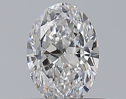 Oval 0.4 ct D VS2