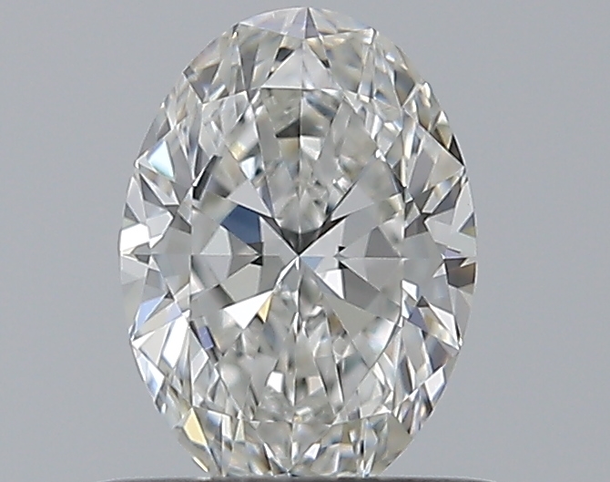 Oval 0.46 ct F VS2
