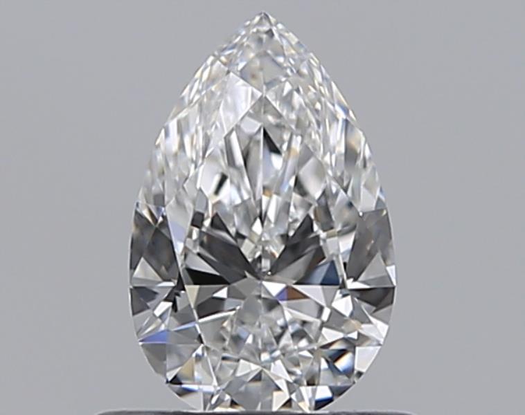 Pear 0.51 ct F VS2