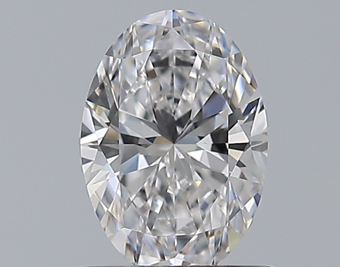 Oval 0.72 ct D VS2