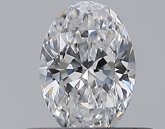 Oval 0.35 ct D VS2