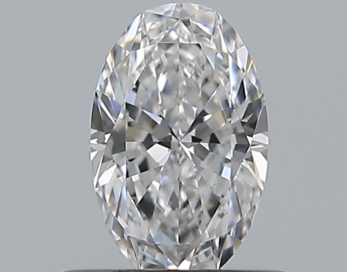 Oval 0.46 ct D VVS2