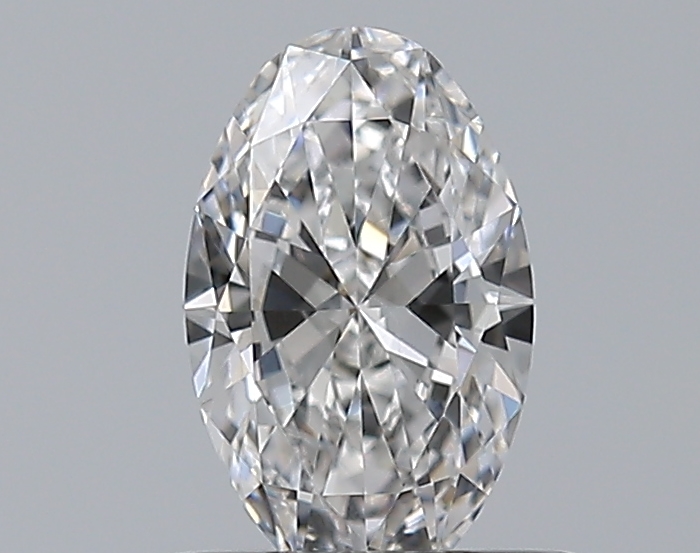 Oval 0.5 ct D SI1