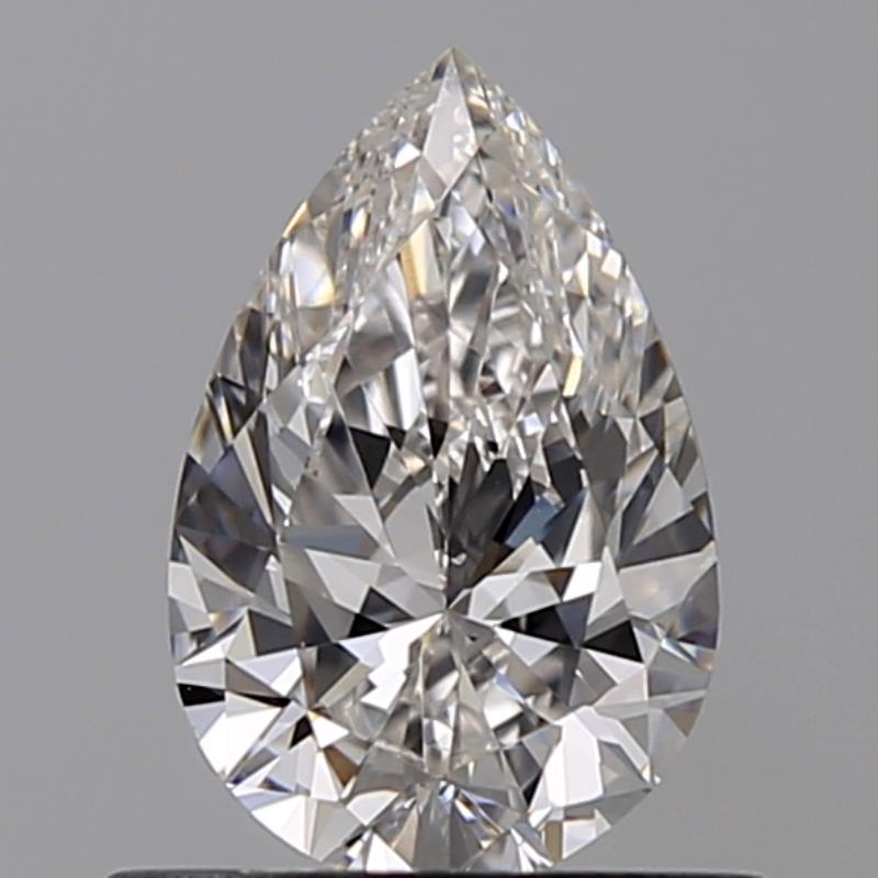 Pear 0.7 ct F VS2