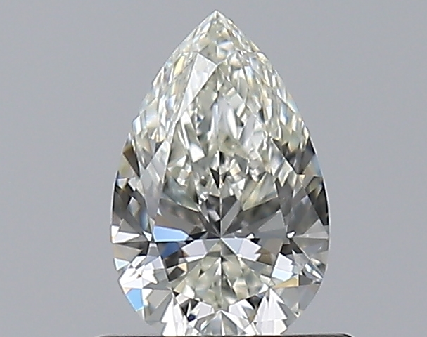 Pear 0.6 ct J VVS2