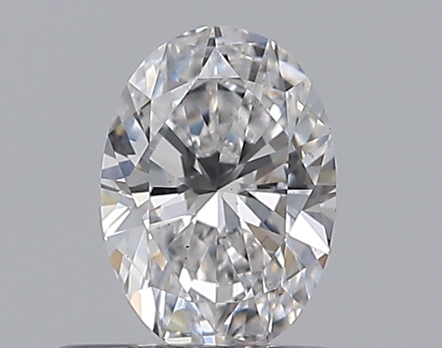Oval 0.38 ct D SI1