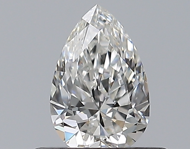 Pear 0.46 ct F VS1