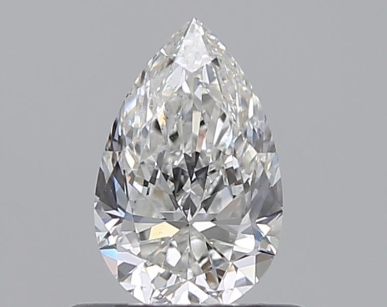 Pear 0.5 ct F SI1