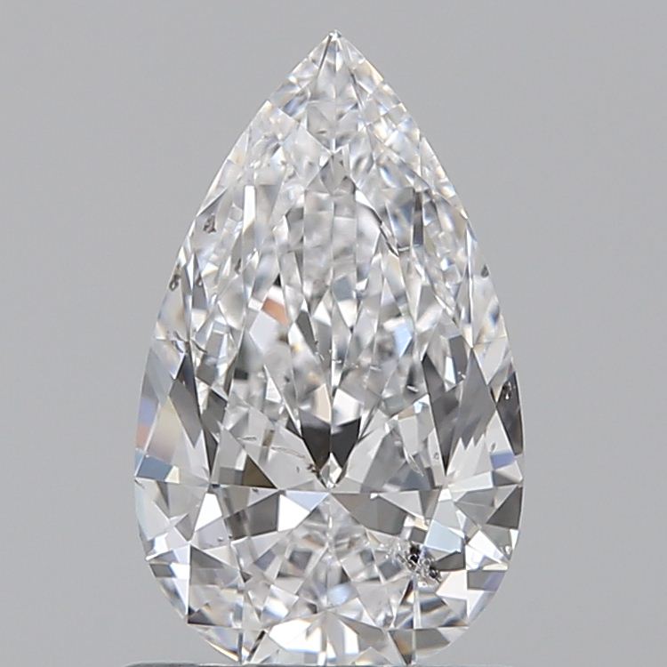 Pear 0.8 ct D SI2
