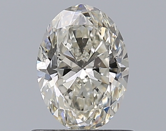 Oval 0.7 ct J SI1