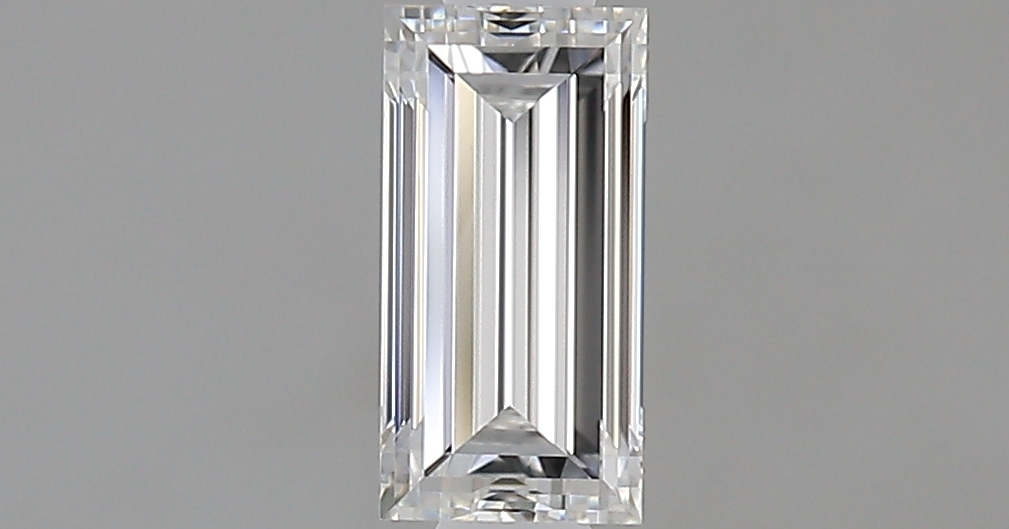 Baguette 0.59 ct E IF