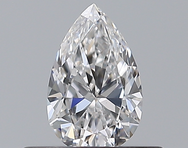 Pear 0.34 ct D VS2