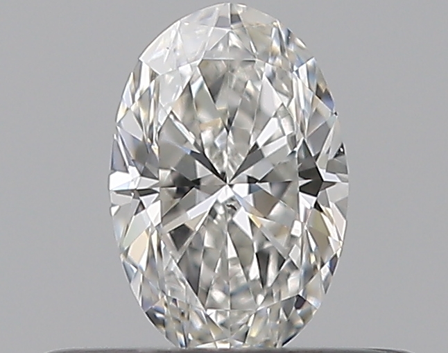 Oval 0.3 ct F SI1