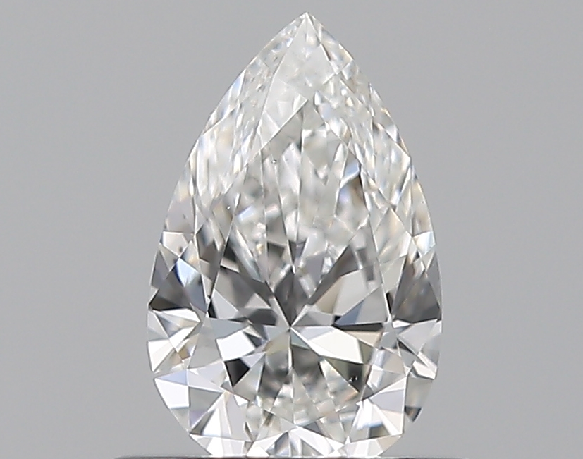 Pear 0.46 ct F VS2