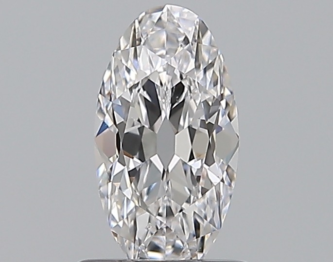 Oval 0.71 ct D SI1