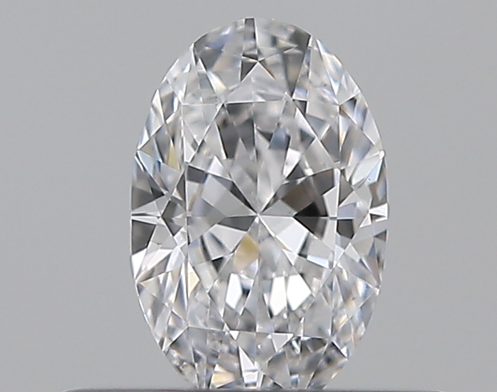 Oval 0.3 ct D SI1