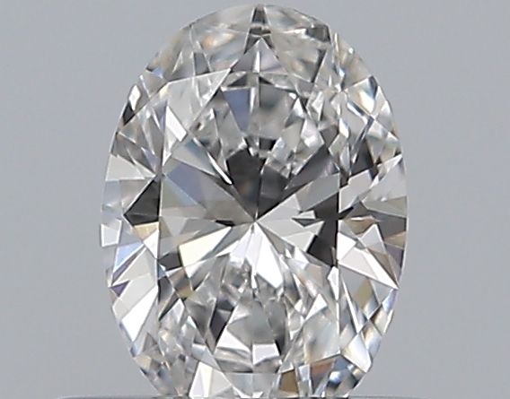 Oval 0.35 ct D VVS2