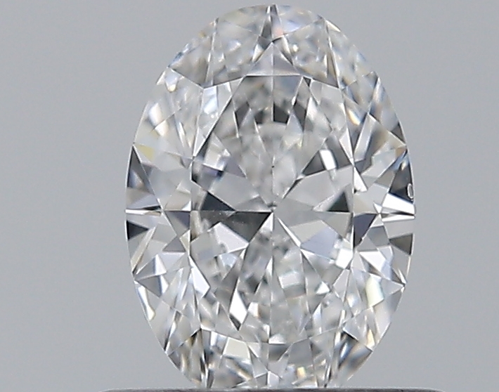 Oval 0.5 ct D SI1