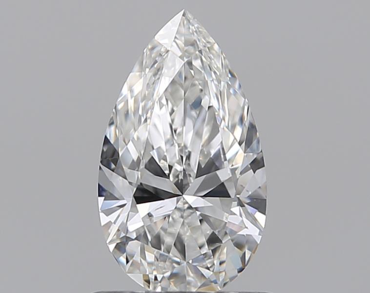 Pear 0.74 ct F VS2