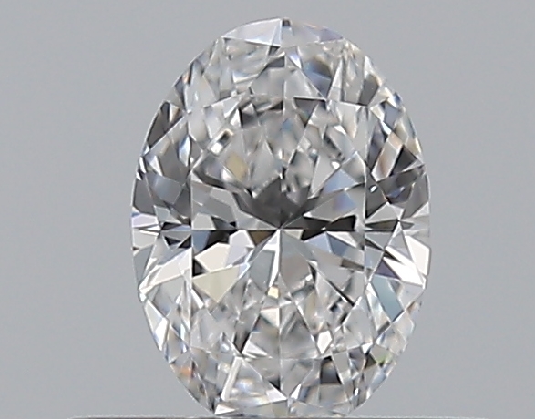 Oval 0.36 ct D VVS2