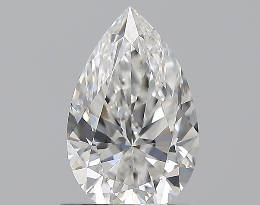 Pear 0.7 ct G VVS2