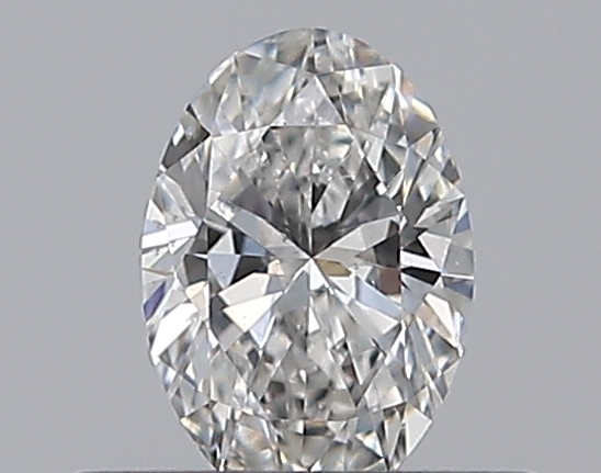 Oval 0.3 ct F SI1