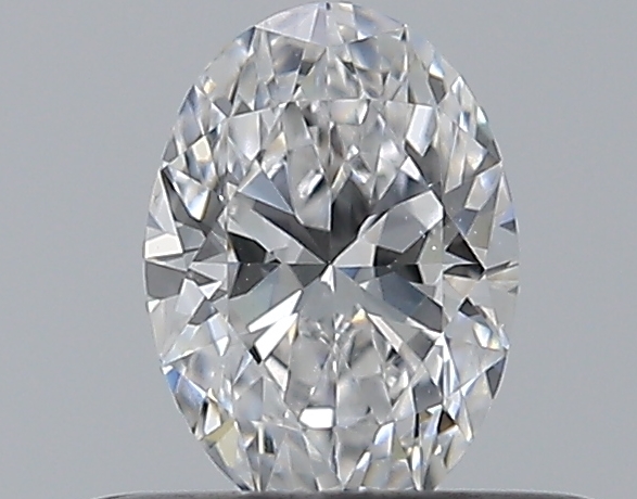 Oval 0.32 ct D VS2