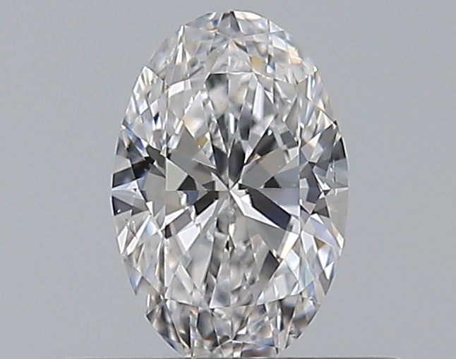 Oval 0.3 ct D SI1