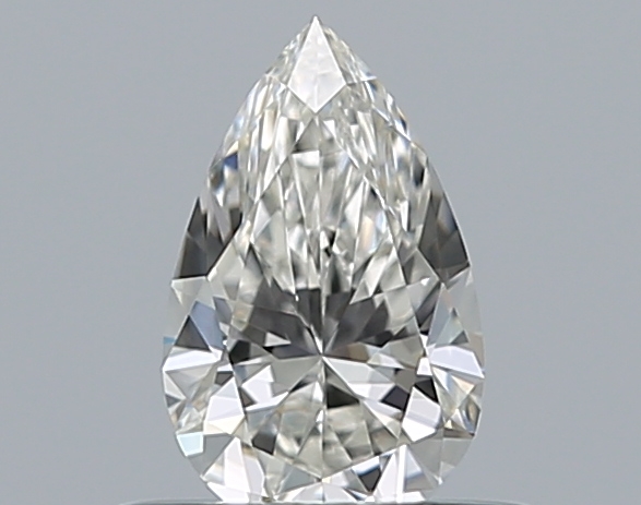 Pear 0.38 ct G VS2