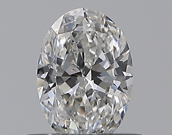 Oval 0.4 ct F SI1