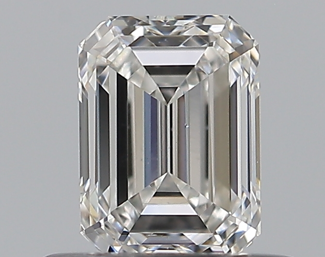 Emerald 0.51 ct F SI1