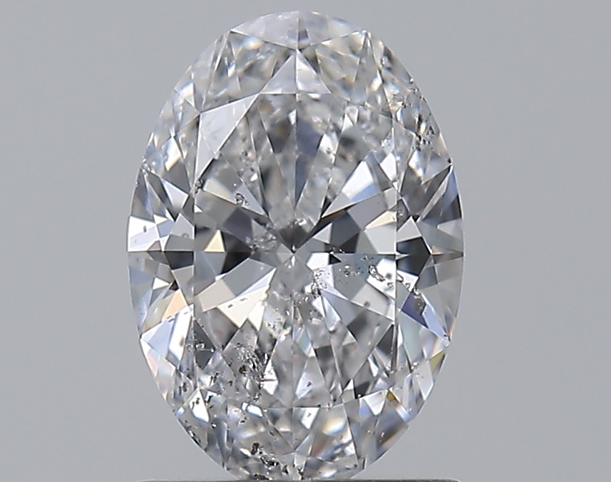 Oval 0.96 ct D SI2