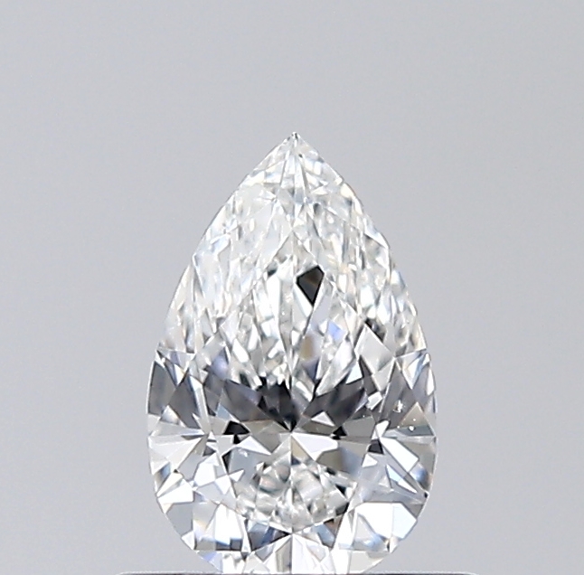 Pear 0.46 ct F VS2